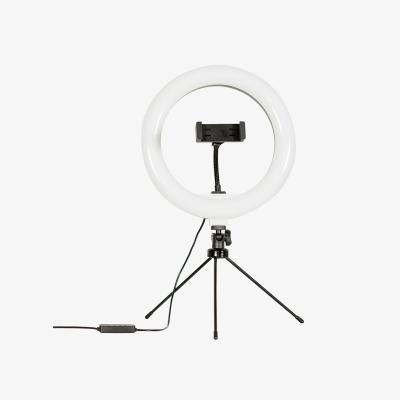 The Range 10" Table Top LED Ring Light - Black