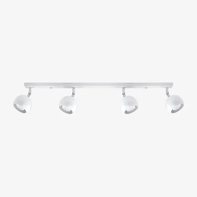 The Range Ceiling lamp OCULARE 4 white - white / 80cm