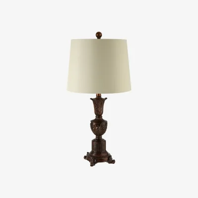 The Range Pembroke Table Lamp - Brown