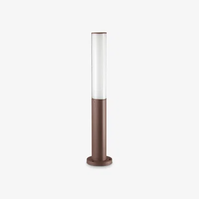 The Range Etere Integrated LED Outdoor Bollard Lamp 1 Light - Coffee