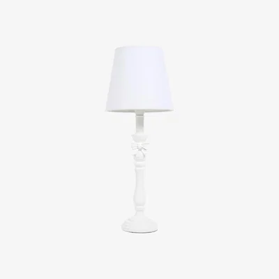 The Range Bow Detail Table Lamp - White