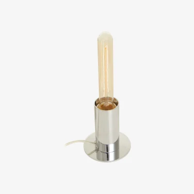 The Range Stockholm Chrome Finish Table Lamp - Silver