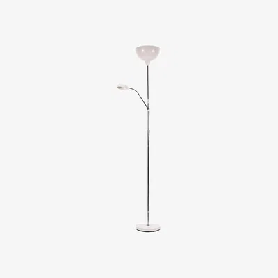 The Range Orion Father and Son Floor Lamp - White