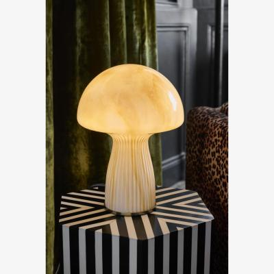 Rockett St George White Porcini Mushroom Table Lamp
