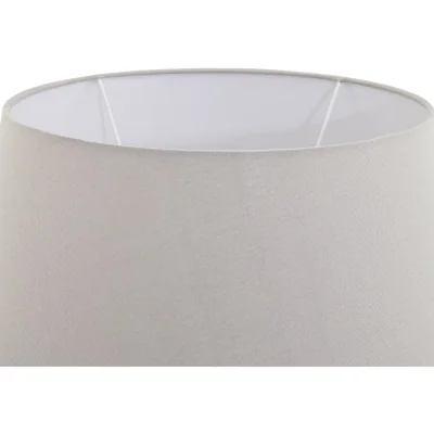 The Range Regola Large Stone Effect Ceramic Table Lamp With Shade - Stone