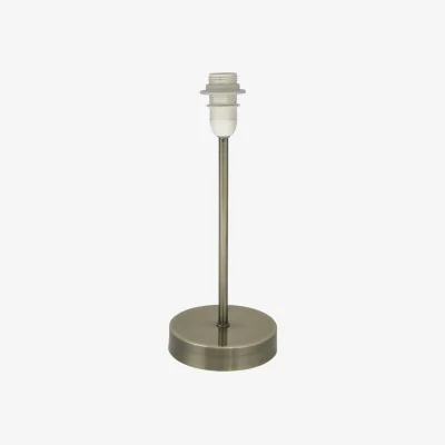 The Range Stick Base Only Table Lamp - Antique Brass Plate