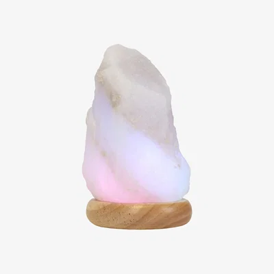 The Range White Colour Changing Usb Salt Lamp - White