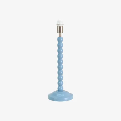 The Range Bobbins Powder Blue Table Lamp Base Light - Blue