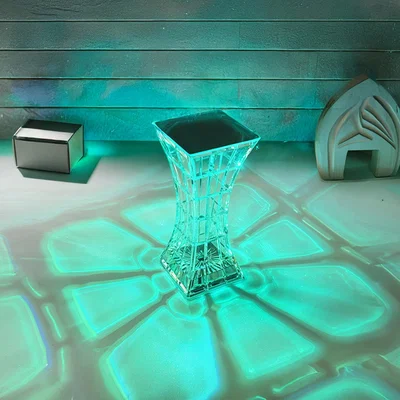 The Range Crystal Night Light Table Lamp - Clear