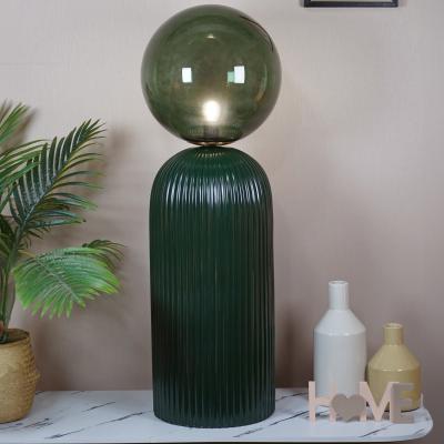 The Range Callahan Glass Lamp - Green