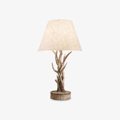 The Range Chalet 1 Light Table Lamp with Shade - Brown