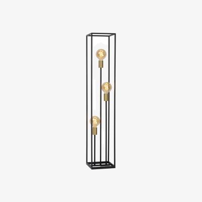 The Range Ruben Modern Floor Lamp Black - Black