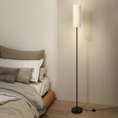 The Range Dimmable LED Floor Lamp with Remote and Foot Switch - White