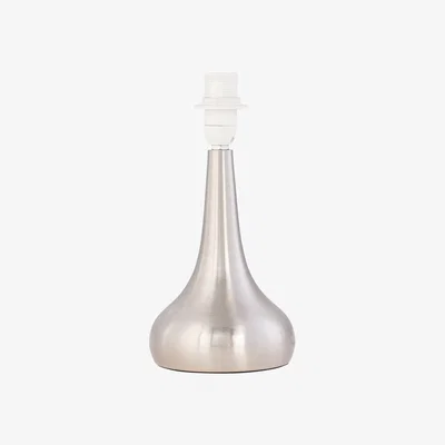 The Range Romana Base Only Table Lamp - Satin Nickel Plate