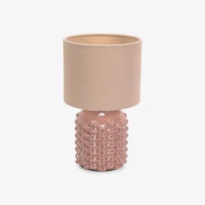 The Range Asha Table Lamp - Pink / Bulb Not Included