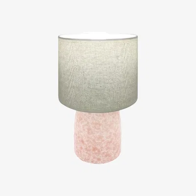 The Range Marble Style Table Lamp - Pink