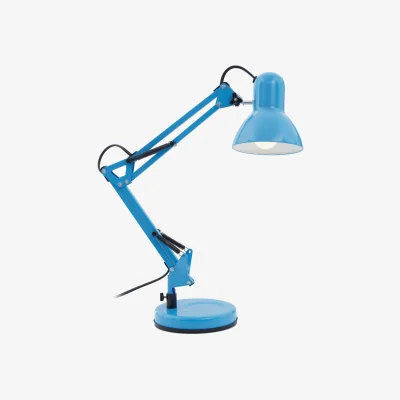 The Range Jenna Blue Metal Desk Lamp