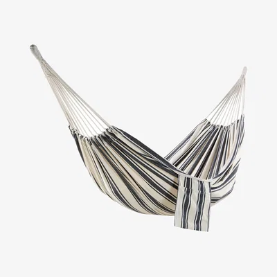 The Range Garden Hammock Striped 2 Person Capacity for Outdoors - White / 310cm