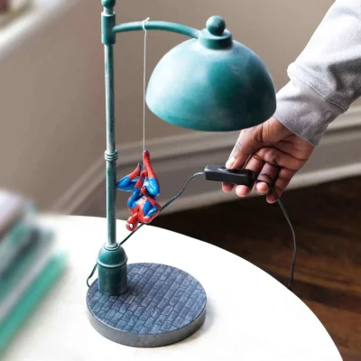 The Range 16 inch Spiderman Hanging Street Lamp - Green