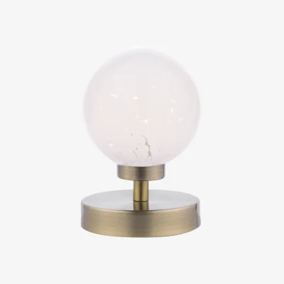 The Range Esben Touch Table Lamp Antique Brass