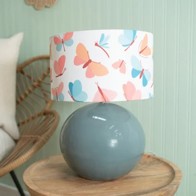 The Range Bosco Eucalyptus Table Lamp Butterfly Shade - Eucalyptus / Bulb Not Included