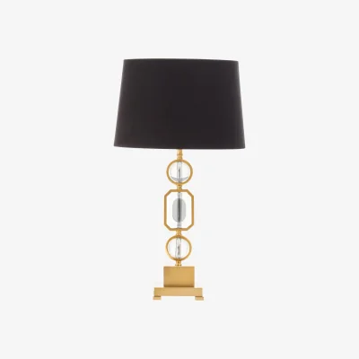 The Range Zana Gold And Crystal Table Lamp - Gold