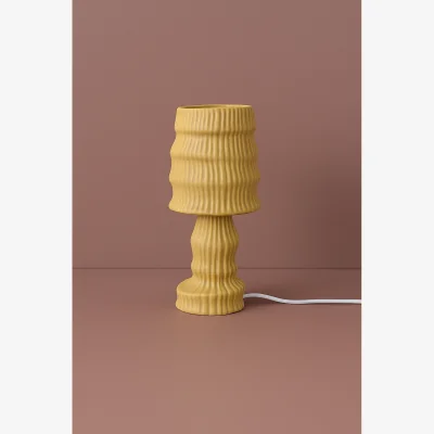 Rose & Grey HKLIVING Ceramic Ochre Table Lamp