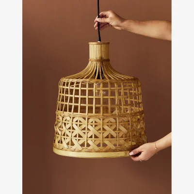 Rose & Grey Weaver Ceiling Lamp