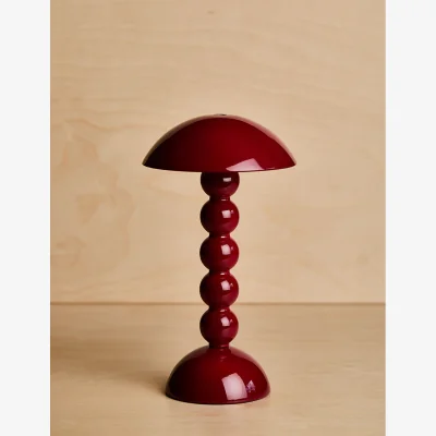 Rose & Grey Addison Ross Cherry Lacquer Rechargable Bobbin LED Lamp