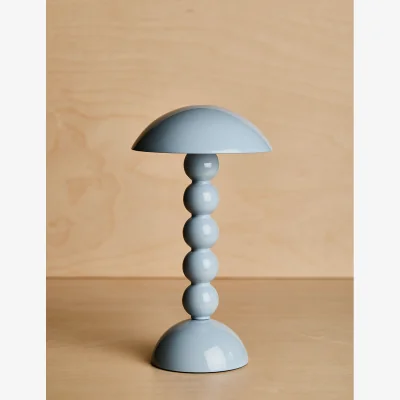 Rose & Grey Addison Ross Pale Denim Lacquer Rechargable Bobbin LED Lamp
