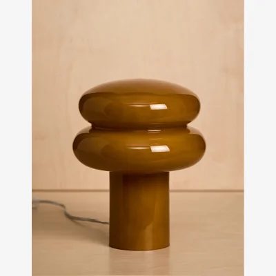Rose & Grey Poppo Brown Lamp