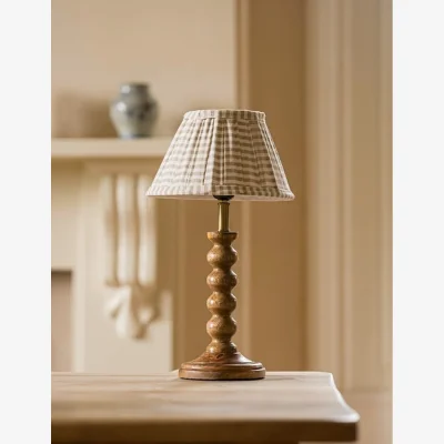 Rose & Grey The Bobbin Table Lamp in Natural