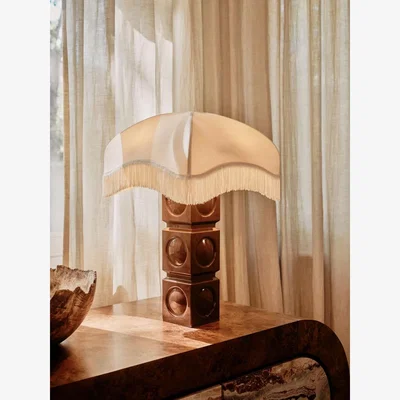 Soho Home Reno Table Lamp, Bordeaux, UK