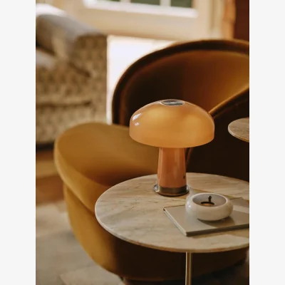 Soho Home Janie Portable Lamp, Pink