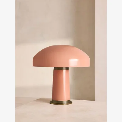 Soho Home Janie Table Lamp, Pink, UK