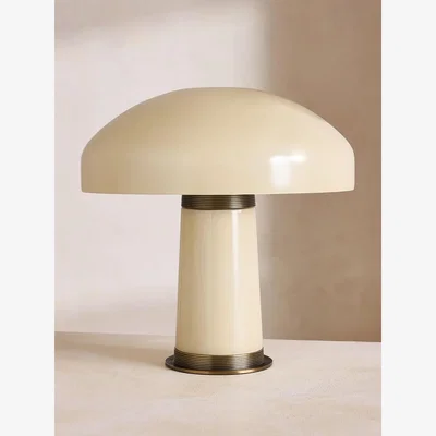 Soho Home Janie Table Lamp, Large, Cream, UK