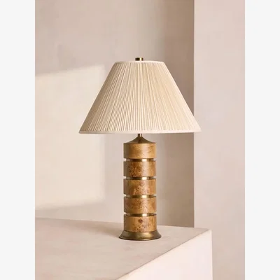 Soho Home Clover Table Lamp, Mappa Burl, UK