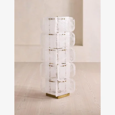 Soho Home Elias Floor Lamp, White
