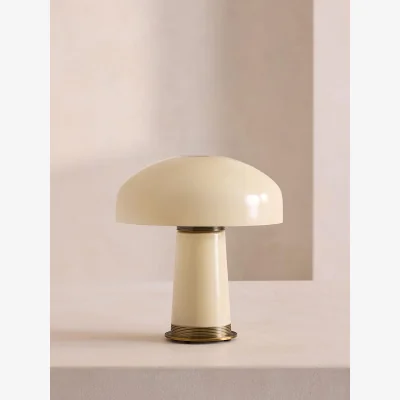 Soho Home Janie Portable Lamp, Cream