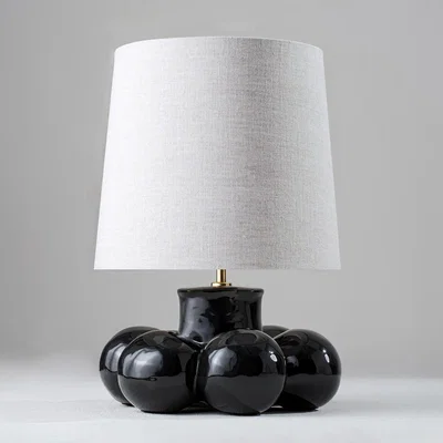 Tobias Oliver Porta Romana | Zande Lamp | Black