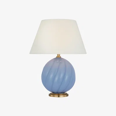 Tobias Oliver Visual Comfort | Julie Neill | Talia 13 Cordless Accent Lamp | Blue