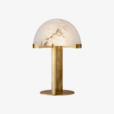 Tobias Oliver Visual Comfort | Kelly Wearstler | Melange Desk Lamp | Antique Burnished Brass