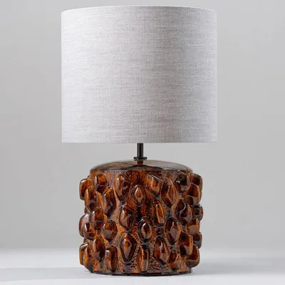 Tobias Oliver Porta Romana | Barnacle Lamp | Tigers Eye