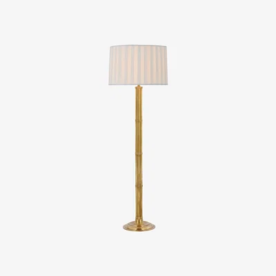 Tobias Oliver Visual Comfort | Downing Large Floor Lamp | Natural Brass