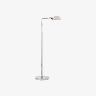 Tobias Oliver Visual Comfort | Fairfield Pharmacy Floor Lamp | Polished Nickel