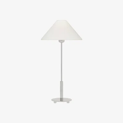 Tobias Oliver Visual Comfort | J Randall Powers | Hackney 24 Cordless Buffet Lamp | Polished Nickel