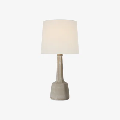 Tobias Oliver Visual Comfort | Chapman & Myers | Lerio 31 Table Lamp | Dusted Stone