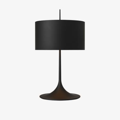 Tobias Oliver Visual Comfort | Barbara Barry | Spinet 26 Modern Trumpet Table Lamp | Matte Black
