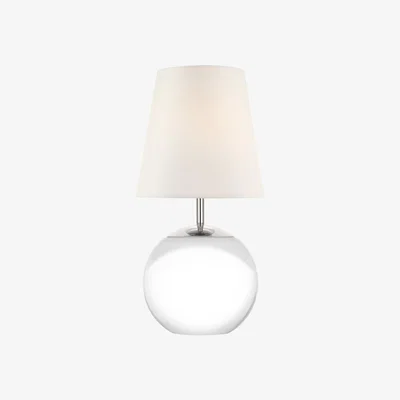Tobias Oliver Visual Comfort | Thomas O'Brien | Terri 12 Cordless Accent Lamp | Crystal
