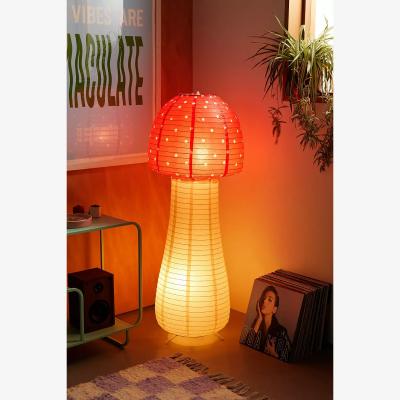 Urban Outfitters Mushroom Floor Lamp - Red ALL at Urban Outfitters